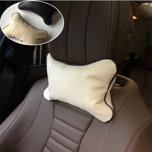 2pcs Car neck pillows universal headrest case for Citroen DS-series C-Quatre C-Triomphe Picasso C1 C2 C3 C4 C4L C5 Elysee