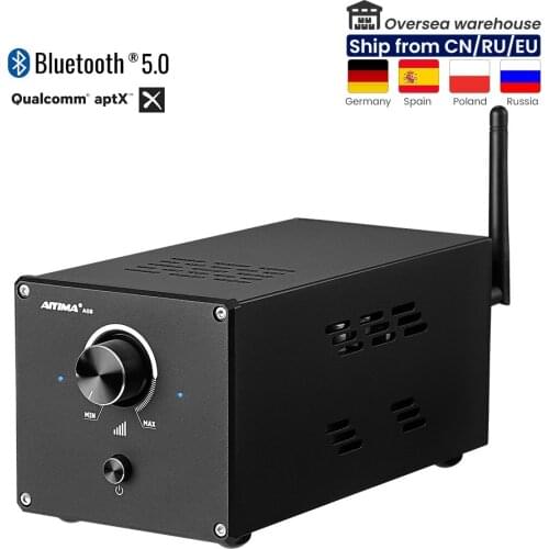 AIYIMA HIFI TPA3255 Bluetooth 5.0 300W Stereo Amplifier Digital High Power Amplifier PCM5102A For Home Theater Sound System