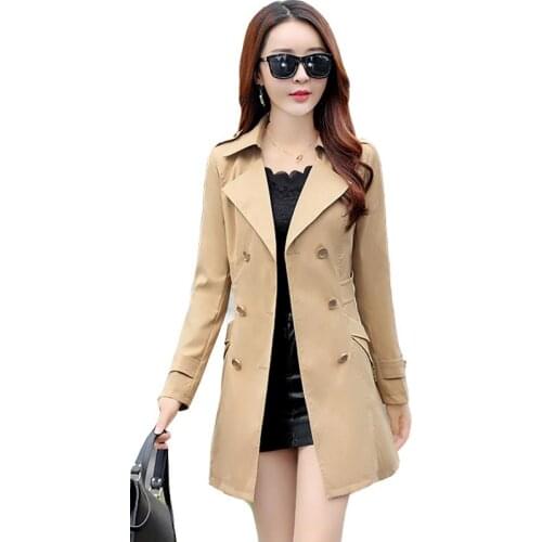 Женские демисезонные плащи ENLU China At AliExpress