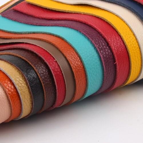 Handmade DIY leather Vegetable Tanned Cowhide Material Fabric Piece, Real Leather For Furniture DIY Art Craft Sewing Accessory