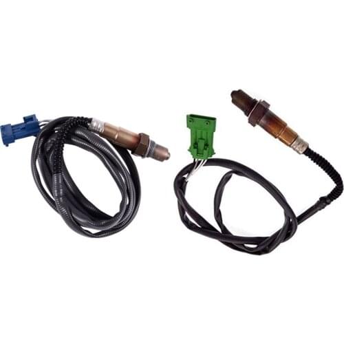 2 Pcs Oxygen Probe O2 Sensor Suitable For Peugeot 206, 307, 607, 806, 977, 0258006029 & 0258006026