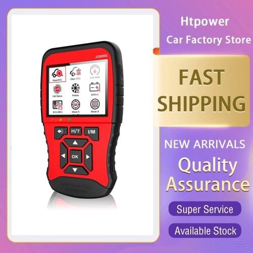 New Arrival Code Reader JD906S Auto Diagnostics Tools OBD2 Scan Tool with I/M Readiness