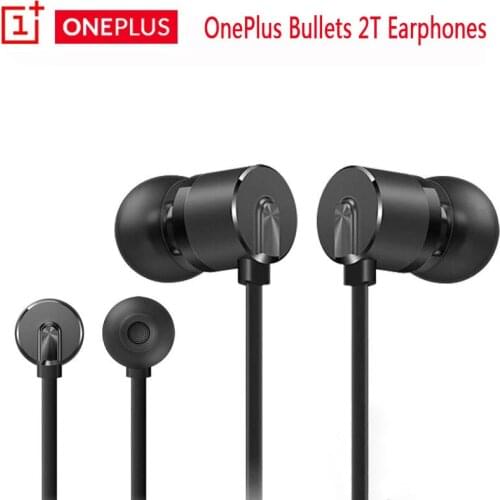 Original OnePlus Bullets 2T Type-C Earphone With Remote Mic Dynamic Drive Units Sport In-Ear Headset For OnePlus 9 8 Pro 9R 8T