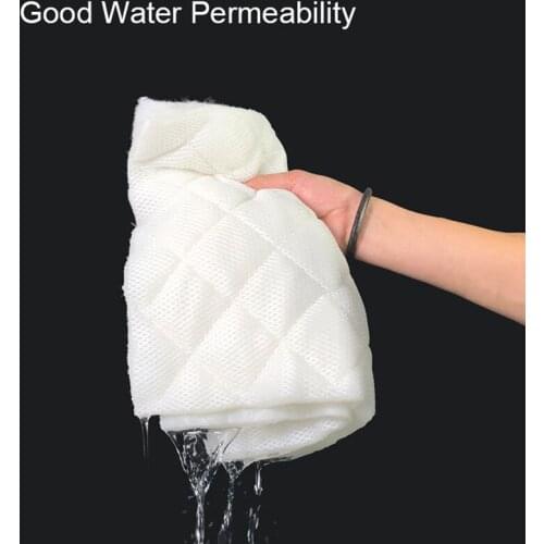 1Pcs 100cmx20cmx2cm Three Layers Aquarium Filter Biochemical Filter Cotton Sponge for Aquarium Fish Tank Bio Cotton Foam Skimmer