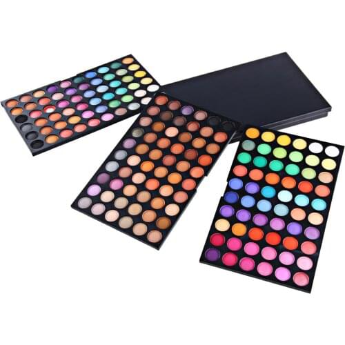 POPFEEL120/180 colors Eye Shadow Palette Shimmer and Matte Maquiagem Eyeshadow Pallete Natural Make Up Palette set Beauty Cosmet