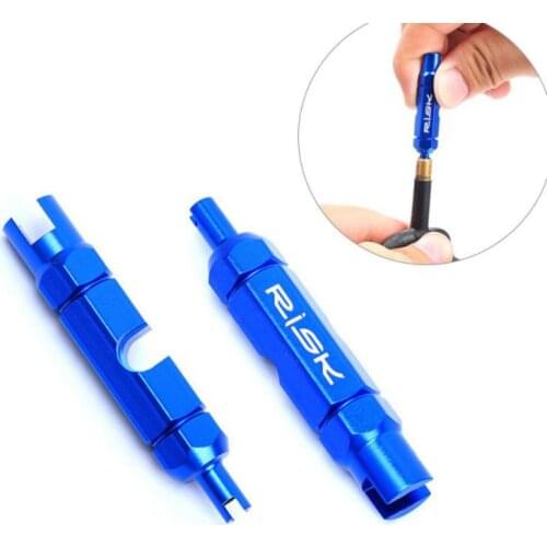 RISK Double-head Bicycle Wrench valve Core disassembly tool Multifunction Valve Core Removal Tool