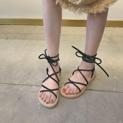 2021 Strap Sandals Summer Womens Flat Sandals For Woman Open Toe Lightweight Casual Breathable Beach Sandals Ladies Shoes New