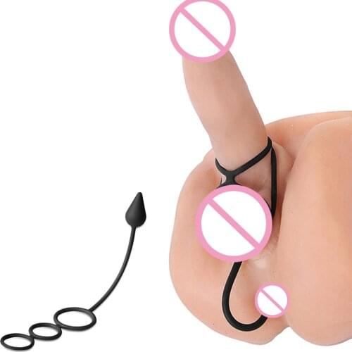 Silicone Anal Plug Butt Plug Dildo Penis Adults Intimate Goods Rings Toys For Couples Prostate Massage Gay Erotic Sex Shop