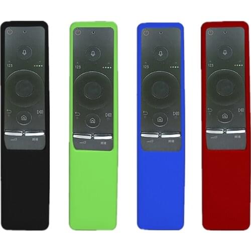 1PCs Silicone Remote Case for Samsung Smart TV Cover BN59-01241A BN59-01260A Remote Control Waterproof Shockproof Case with Loop