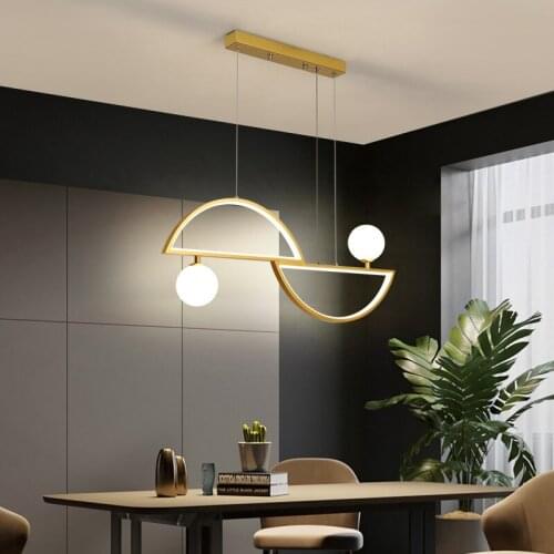 Nordic restaurant chandelier modern simple create a personalized dining table small bar light study office light