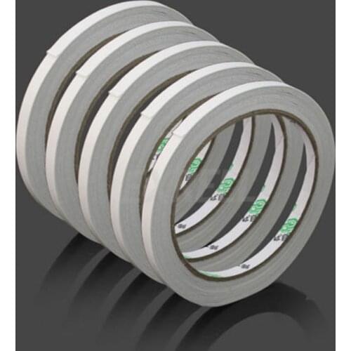 2Rolls/lot Strong Adhesive Double Sided Tape Stickers Powerful Doubles Faced Adhesive 6mmx9m Household Decorations Supplies