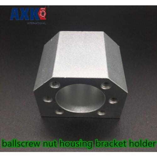 2019 Axk Linear Rail Axk Dsg32h Sfu3205 Sfu3210 Ballscrew Nut Housing For 3205 3210 32mm Ball Screw Bracket Holder Cnc Parts