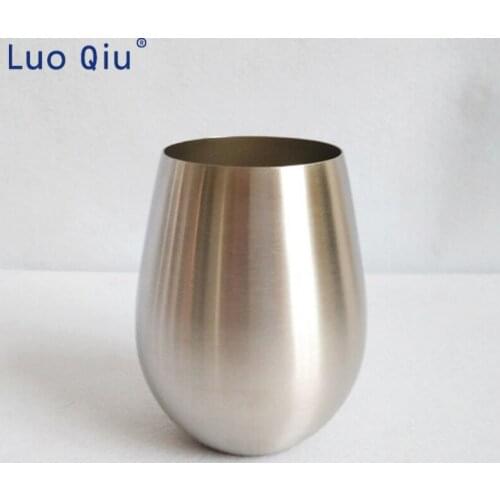 550ML stainless Steel eggshell Cup Fashion Hot selling Water drop Cup Creative Gift customization