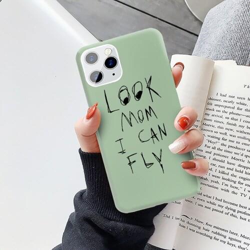 Look Mom I Can Fly phone Case For iPhone 11 Pro XS MAX XR X 8 6Plus SE 2020 Candy Soft Silicone Phone Cover Bag