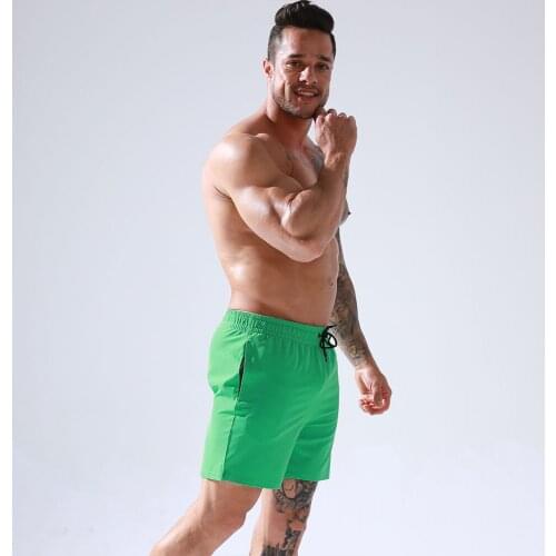 Home-wear Casual Shorts Vitality Drawstring Board Shorts with Mesh Lining Elastic Comfortable Style Man Gyms Fitness Shorts