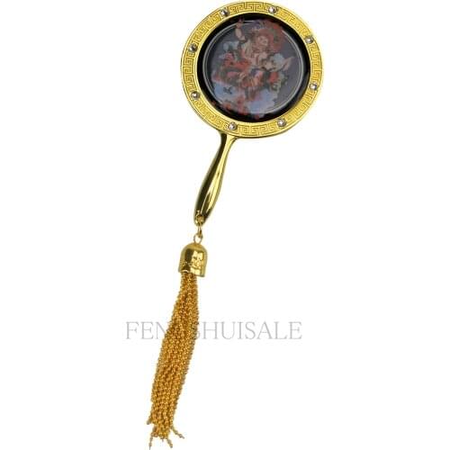 Feng Shui White Dzambala Mirror