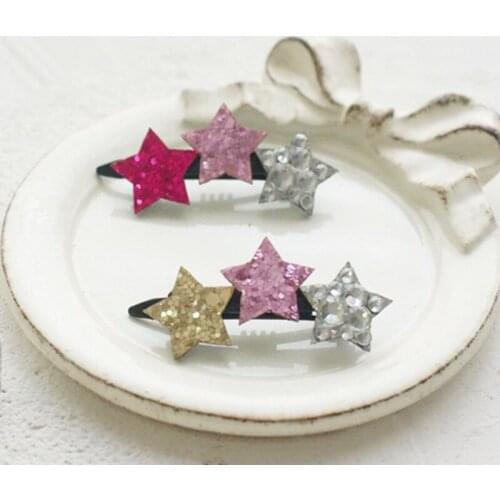 Pet Headwear Star Hairpin Teddy Malkis Yorkshire Heather Bichon Schnauzer Flower Dog Grooming Handmade