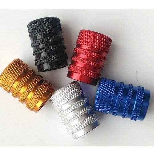 Wheel Tire Valve Caps Aluminum Protective Car Motorcycle Bicycle Waterproof Car Van Valves Hot Selling Repair Tool