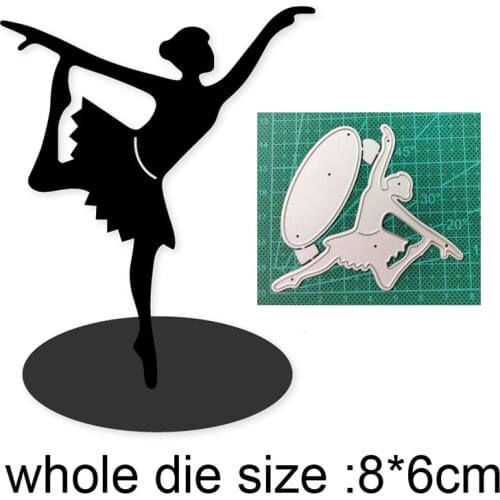 Craft metal cutting dies cut die mold Stage Dancing Girl decoration Scrapbook paper craft knife mould blade punch stencils dies