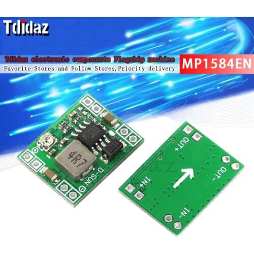 Mini560 MP1584EN DC-DC Module Converter Voltage Regulator Buck Supply Module High Efficiency Output 3.3V 5V 9V 12V 5A/3A