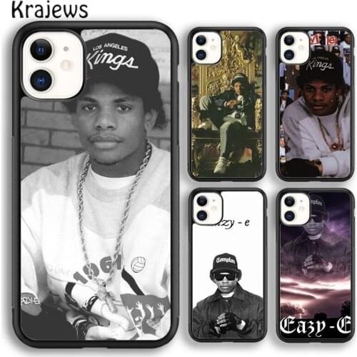 Krajews Biggie Eazy E Soft Phone Case Cover For iPhone 5 SE 6s 7 8 plus X XR XS 11 12 pro max Samsung Galaxy S8 S9 S10