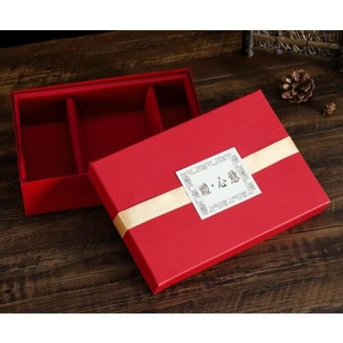 Set Holiday gift box marbling with hand gift box hand gift box custom gift box ---XP0985