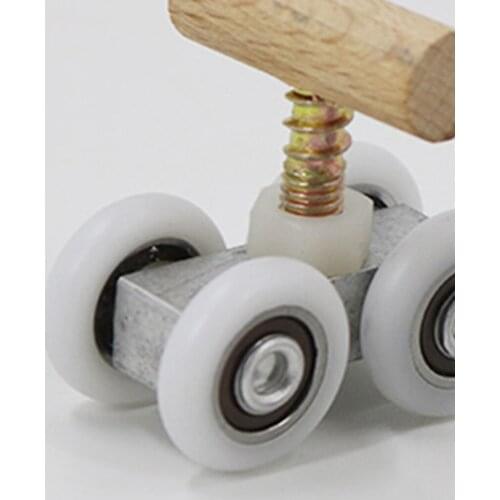 Tabletop Parrot Trick Mini Roller Skates Toys Small Bird Education Foot Toy