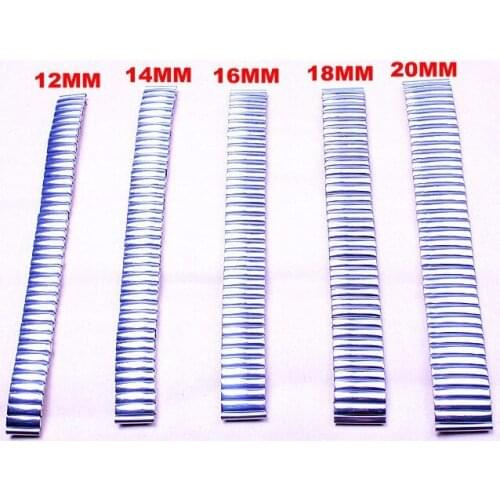 Wholesale 50pcs/lots high quality 12MM,14MM,16MM,18MM,20MM stainless steel Watch Bands watch strap-04041