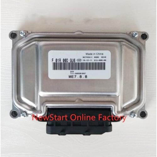 Original New Engine Computer Board ECU Electronic Control Unit F01R00DGU6, T11-3605010GT, F01RB0DGU6, ME7.8.8