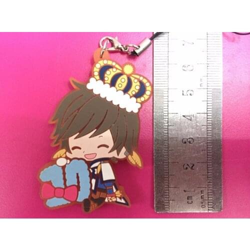 Tales of Zestiria TOZ Original Japanese anime figure rubber Silicone sweet smell mobile phone charms/key chain/strap G814