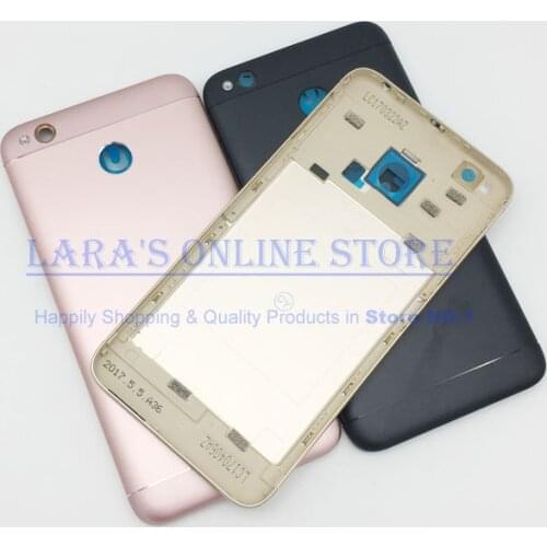 Original Back Housing Xiaomi Redmi 4X Rear Back Case Battery Protective Phone Back Cover Replacement Parts