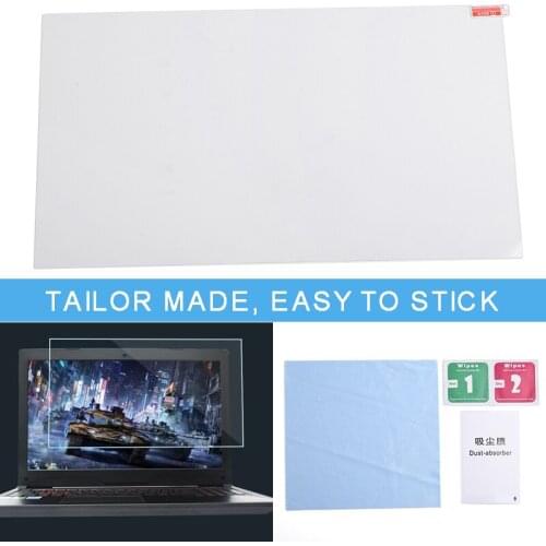 Pohiks 1pc High Quality Laptop Screen Protector 9H Hardness Tempered Glass Protective Film For 15.6Inch Laptops