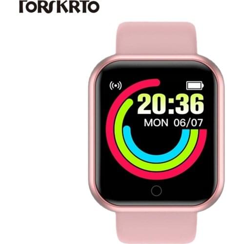 Smartwatch Men Women Heart Rate Blood Pressure Monitor Waterpoof Bluetooth D20s Smart Watch For Android IOS Smart Clock PK Y68