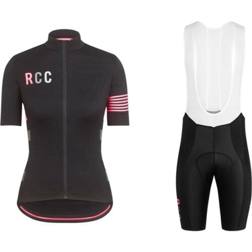 Women 2018 Sports Cycling Riding Jerseys Set bib shorts Short Sleeve Riding Clothes Breathable Quick Dry Summer MTB Clothing
