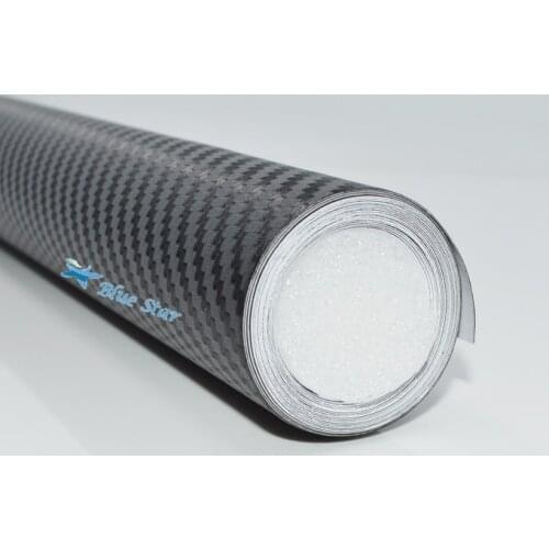 30cmx500cm Waterproof Car stickers 3D Carbon Fiber Vinyl DIY Wrap Sheet Roll Film car styling car accessories motorcycle