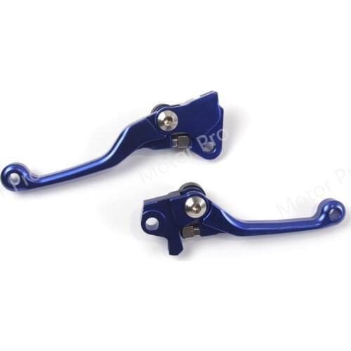 Aluminium Brake Clutch Pump Lever Motorcycle Accessories For YAMAHA YZF450 YZF 450 2008 - 2017 Dirt Pit Bike Cylinder 1 Pair