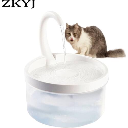 Automatic Water Dispenser Activated Carbon Filter Standard LED Version Water Shortage And Power Failure Cat And Dog Water Feeder