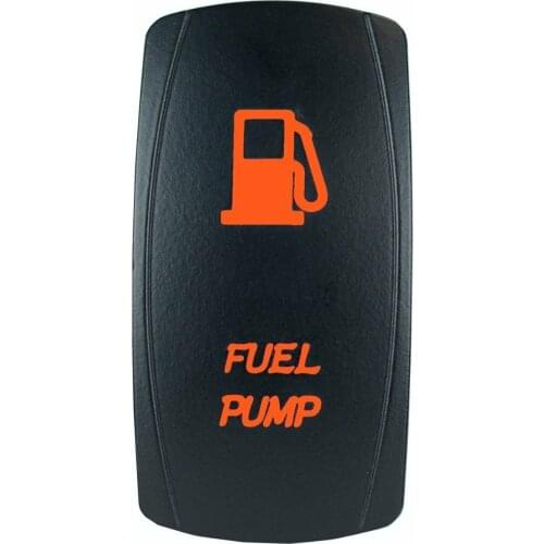 12-24V Car FUEL PUMP 12V 20A Toggle Rocker Switch Blue LED Light 5Pin ON OFF