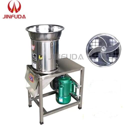 Factory price eletric Chopped chili machine vegetable grass Slicer dicer chaff-cutter diced machine Chili sauce machine 500kg/h