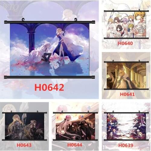 FGO Fate Grand Order Anime Manga HD Print Anime Posters Canvas Painting Wall Decor Wall Posters Wall Art Picture Home Decoration