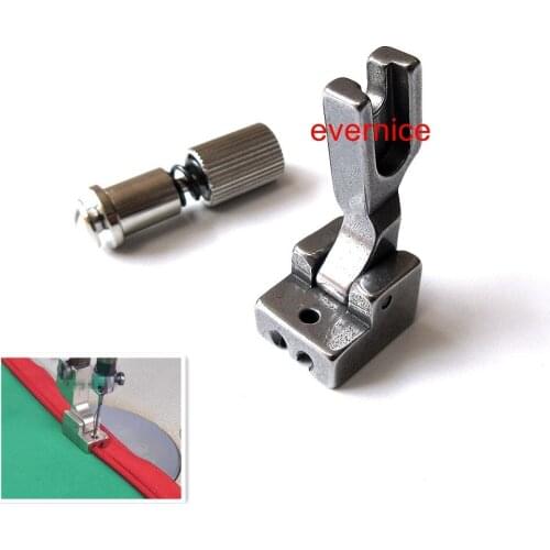 High Shank Wide Hinged Invisible Zipper Foot For Single Needle Sewing Machine