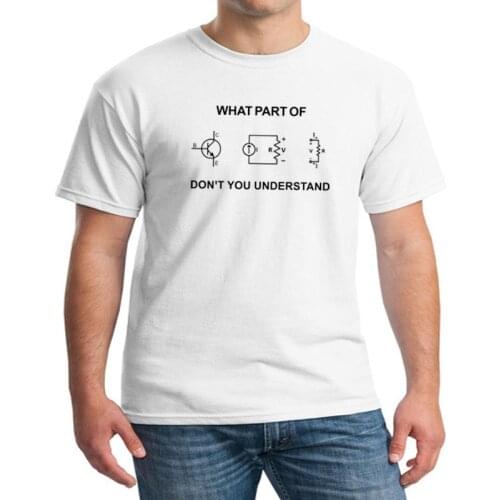 Summer Men O Neck Cotton Funny Engineering Sarcasm T-Shirt Electrical Engineer T Shirt Cool Man Casual TShirt Gift Family Top
