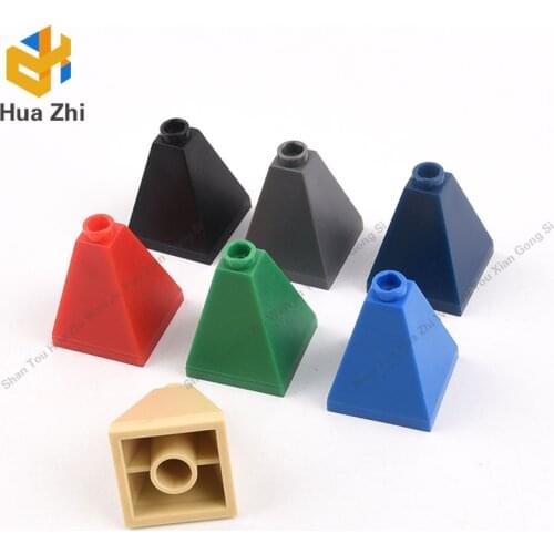 "Building Blocks Parts 3688 10PCS Slope 75degrees 2 x 2 x 2 Quadruple Convex LEGOING MOCS Education"