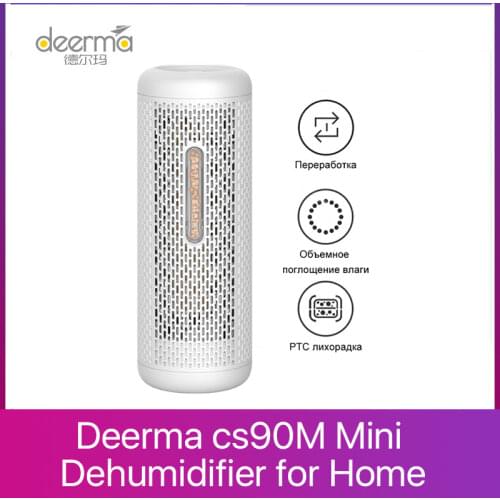 Deerma CS90M Mini Dehumidifier for Home Wardrobe Air Dryer Clothes Dry Heat Dehydrator Moisture Absorbe