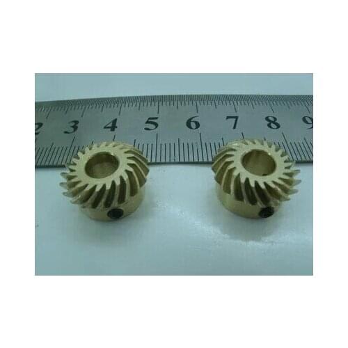 0.8 modulus modified remote control model Bigfoot climbing car differential bevel gears 20 tooth hole 6MM DIY model toy