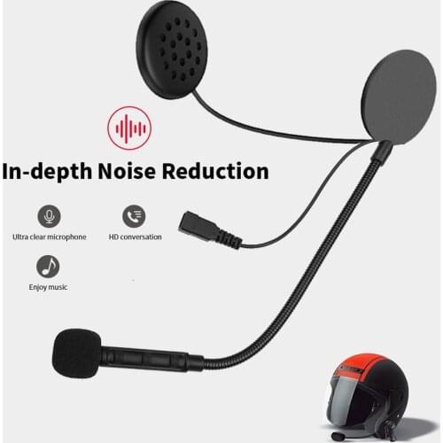 New M1 Bluetooth Anti-interference Headset For Motorcycle Helmet Riding Hands Free Headphone Motorcycle Helmet Headset