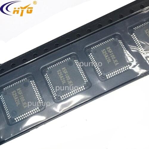 Original Authentic R5F100JEAFA Encapsulation LQFP-52 16-512K Flash Memory Chip 1.6-5.5V Embedded Microcontroller RTC LVD