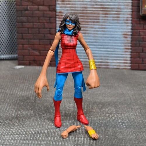 Genuine Marvel Legends Marvel Girl Spider-Man Female Comics Limited Action Doll Anime Figure Anime Figures Anime