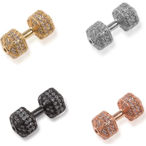 DIY Multi-color and Versatile Accessories Barbell Chain Earrings Bracelet Connector To Make Luxury Jewelry Accessories