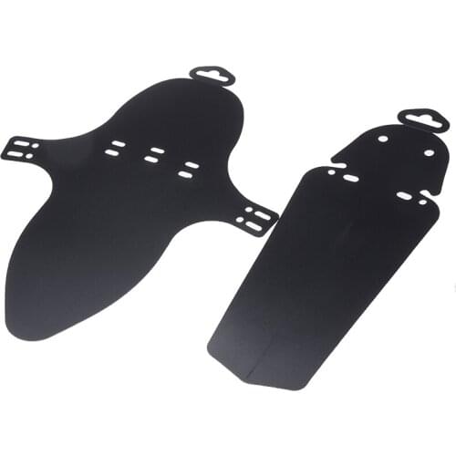 1pair Bicycle Front Rear Fenders Anti-splash Mud Guards Protector MTB Bike Plastic Mudguards Road Mountain Accessories Set